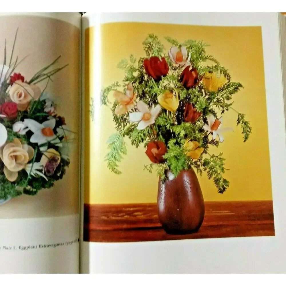 Gourmet Bouquet Edible Decor Cookbook Vintage 1979 Centerpieces Julia Weinberg